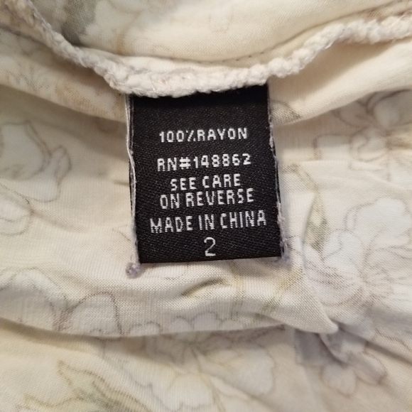 Torrid Floral Print Smocked Top Tank Dress  - Size 2 - Picture 2 of 7